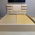 SAR 350,  King Size Bed Frame (with No Mattress) For Sale.