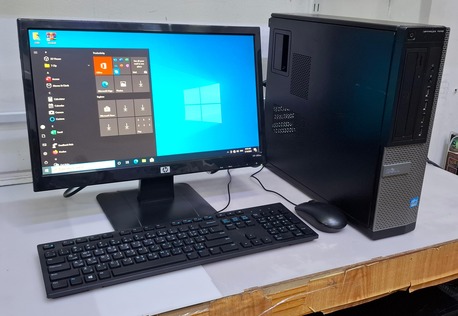 Manama, Computers, BHD 65,  DELL Core I7 Computer Set With 19" HD Wide Monitor 8GB RAM & 120GB SSD+500GB Good Working
