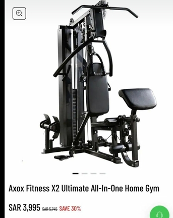 Khobar, Household Items, SAR 2300,  🔥 FOR SALE: AXOX FITNESS X2 CROSS TRAINER &ndash; ALL-IN-ONE HOME GYM 🔥