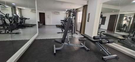 Mahooz, Apartments, Flats, Houses & Villas, BHD 280/month,  Furnished,  1 BR,  MAHOOZ:  New Bright  1BR Family Building: Pool. Gym .Internet: Parking:  2BR@350: TONY