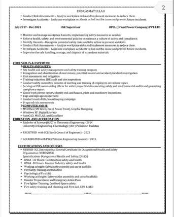 Riyadh, Job Seekers, HSE SUPERVISOR/ HSE OFFICER