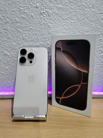 Jeddah, Mobile Phones, SAR 3800,  IPHONE 16 PRO 512 GB DESERT TITANIUM