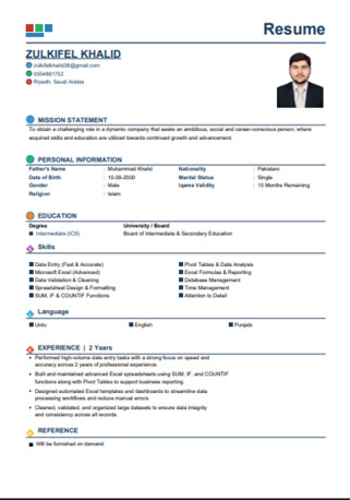 King Abdullah Financial District, Job Seekers, Computer Operator / Data Entry Job Seeker
