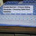 SAR 550,  King Size Bed Set Wardrobe And Dresser