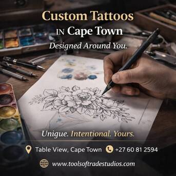 Cape Town, Beautician, Custom Tattoos In Cape Town Designed Around You