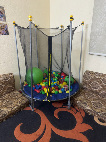 Naseem, Toys & Games, SAR 150,  Trampoline With Balls 150 SAR