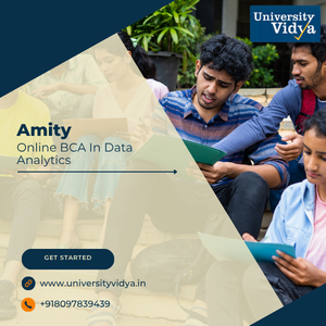 Mumbai, Education, Amity Online BCA In Data Analytics | Elite Big Data & Statistical Intelligence Program