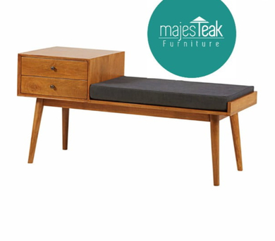 Kuala Lumpur, Furniture, MYR 1200,  Shoe Bench Teak-2 Drawer.