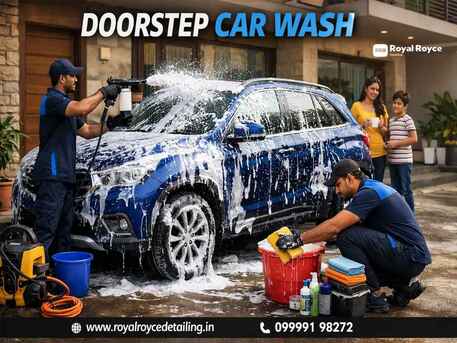 Mumbai, Pick Up & Drop Off, Premium Doorstep Car Wash Services | Royal Royce Detailing