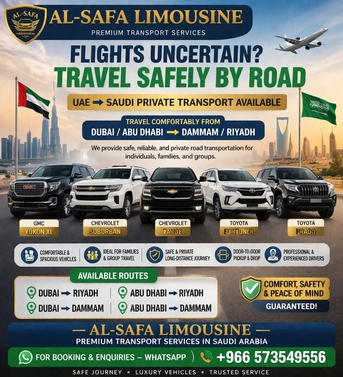 Kuwait City, Travel, ✈️ Flights Uncertain? Travel Safely By Road Kuwait ➜ Saudi /