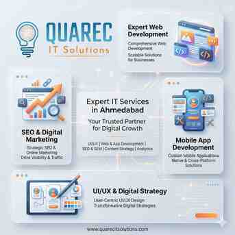Ahmedabad, Web Design & Development, Quarec IT Solutions: Expert Web & SEO Services In Ahmedabad