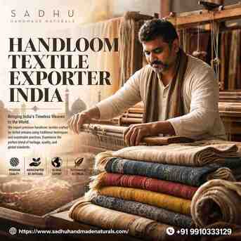New Delhi, Clothing & Accessories, Leading Handloom Textile Exporter India &ndash; Bulk Supply Available