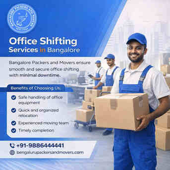 Bangalore, Labor/Moving, Office Shifting Services In Bangalore | Bangalore Packers And Movers