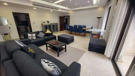 Amman, Apartments, Flats, Houses & Villas, JOD 18000/year,  Furnished,  3 BR,  190 Sq. Meter,  Ground Floor Apartment For Rent In Jabal Amman