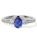 USD 1821,  Sapphire And Diamond Ring Online For Every Occasion