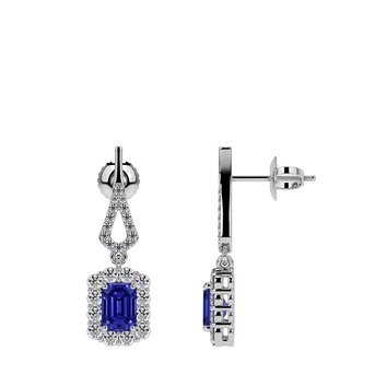 New York, Jewelry, USD 2863,  Classic 2.12cttw Tanzanite Earring Studs For Sale At GemsNY