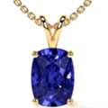 USD 1086,  Buy Beautiful Tanzanite Pendant Online