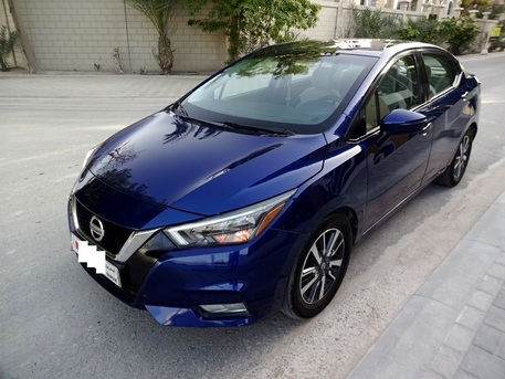 Bilad Al Qadeem, Vehicles, Cars & Trucks , BHD 40000,  Nissan Sunny,  2021,  Automatic,  71000 KM,   1.5 L  Blue New Shape Single User Well Mainatained Urgent Sale