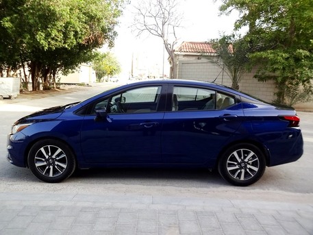 Bilad Al Qadeem, Vehicles, Cars & Trucks , BHD 40000,  Nissan Sunny,  2021,  Automatic,  71000 KM,   1.5 L  Blue New Shape Single User Well Mainatained Urgent Sale