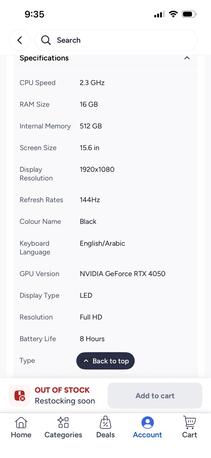 Makkah, Computers, SAR 3000,  MSI I7 Gaming And Strong Laptop For Sell Very Less Use