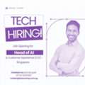 Hiring Head Of AI & Customer Experience In Singapore - Base Camp Recruitment