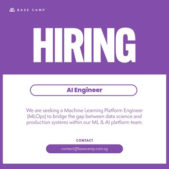 Singapore, Jobs, Hiring AI Engineer In Singapore - Base Camp Recruitment