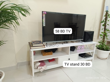 Hidd, Furniture, BHD 100,  Used Furniture ( Bedroom Set + TV Stand) Contact 38064088
