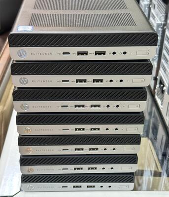 Thuqbah, Computers, SAR 1100,  HP EliteDesk 800 G5 Desktop Mini I7 9th Gen 16GB Ram 512GB SSD