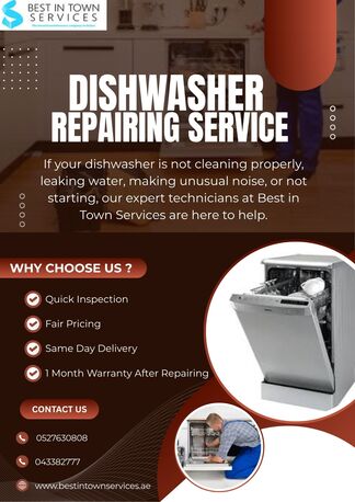 Dubai, Appliance Repair, DISHWASHER REPAIRING SERVICE DUBAI