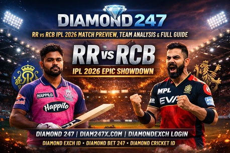 New Delhi, Business, RR Vs RCB IPL 2026 Live Match Details On Diamond 247