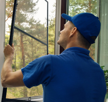 New York, Construction, Front Entry Screen Enclosure Florida | On Site Screen Company