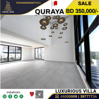 Saar, Real Estate For Sale, BHD 350000,  5 BR,  Luxurious Villa In Saar Central &ndash;Quraya