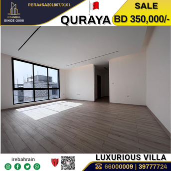 Saar, Real Estate For Sale, BHD 350000,  5 BR,  Luxurious Villa In Saar Central &ndash;Quraya