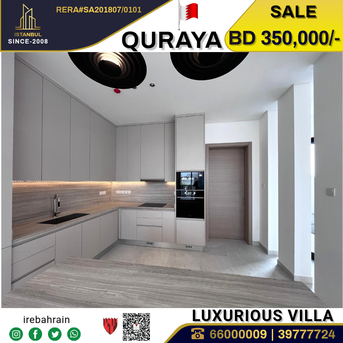 Saar, Real Estate For Sale, BHD 350000,  5 BR,  Luxurious Villa In Saar Central &ndash;Quraya