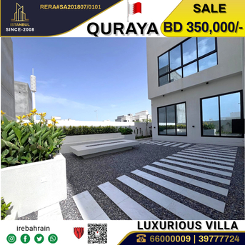 Saar, Real Estate For Sale, BHD 350000,  5 BR,  Luxurious Villa In Saar Central &ndash;Quraya