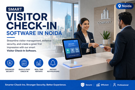 Noida, Software Development, Smart Visitor Check-In Software In Noida