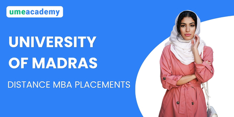 Chennai, Lessons Offered, University Of Madras Distance MBA Placements