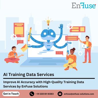 Mumbai, Marketing, Improve AI Accuracy With High-Quality Training Data Services By EnFuse Solutions