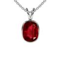 USD 1160,  Elegant Ruby Pendant For Timeless Beauty