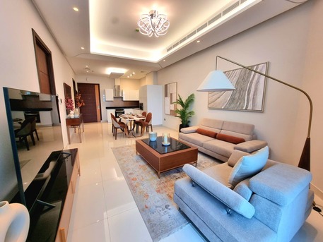 Sanabis, Apartments, Flats, Houses & Villas, BHD 450/month,  Furnished,  1 BR,  90 Sq. Meter,  Modern Brand New 1 BR FF Apartment With Big Balcony