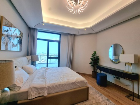 Sanabis, Apartments, Flats, Houses & Villas, BHD 450/month,  Furnished,  1 BR,  90 Sq. Meter,  Modern Brand New 1 BR FF Apartment With Big Balcony