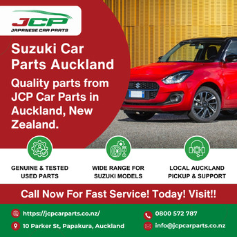 Auckland, Automotive, Quality And Affordable Suzuki Car Parts In Auckland