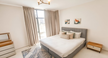 Amwaj Islands, Apartments, Flats, Houses & Villas, BHD 300/month,  Furnished,  1 BR,  70 Sq. Meter,  Elegant 1 BR FF Apartment With WIFI