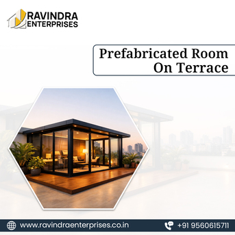 Noida, Materials, Prefabricated Room On Terrace For Smart Space Solutions