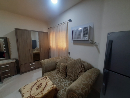 Manama, Apartments, Flats, Houses & Villas, BHD 150/month,  1 BR,  STUDIO FULL FURNISHED WITH EWA