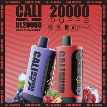 U.S. Virgin Islands, Electronics, USD 19,  Frozen Watermelon Cali UL20000 &ndash; Cool & Refreshing Vape Experience