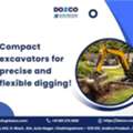 Compact Excavator For Efficient Work In Tight Spaces
