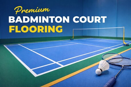 Mumbai, Construction, Premium Badminton Court Flooring