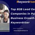 Top B2B Lead Generation Companies In Pune For Business Growth - Keywordriser