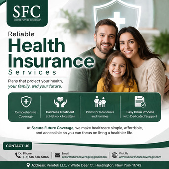 New York, Financial, Health Insurance Services With Easy Coverage Plans